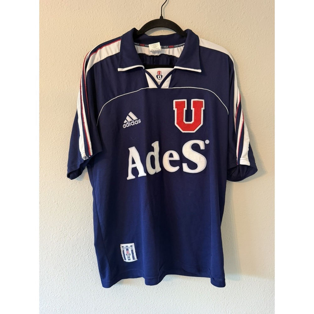 Vintage Adidas Club Universidad de Chile 1999/2000 home football shirt jersey L